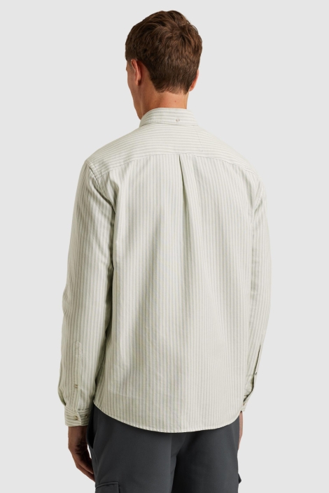 Cast Iron long sleeve shirt oxford stripe